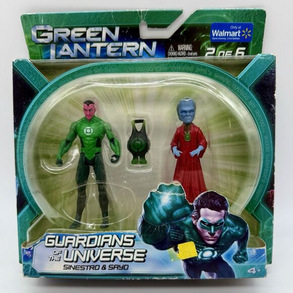 Mattel Green Lantern Guardians Of The Universe Sinestro & Sayo Action Figure NEW - Picture 1 of 4